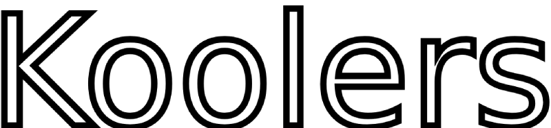 Koolers Black home text